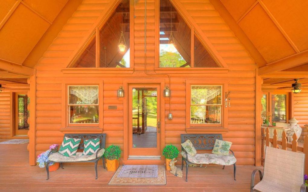 Cabin On The Lake Lake Helen Bagian luar foto